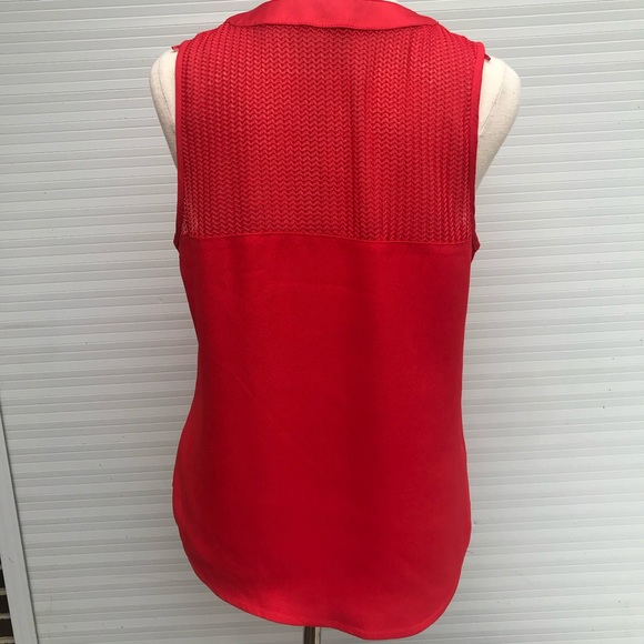 Target size 10 Red Blouse Top Smart Casual Work - Picture 4 of 7